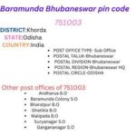 Baramunda Bhubaneswar pin code