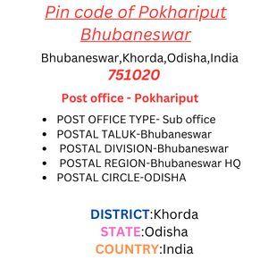 Pin code of Pokhariput Bhubaneswar