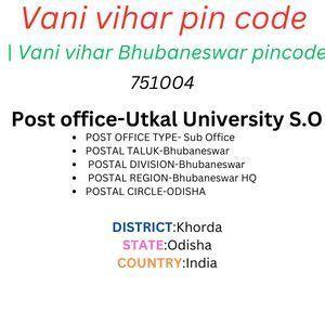 Vani vihar pin code